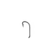 Anzuelo de Pesca Acero Bronceado Garra de Aguila Invertido 6000 Nº 3/0 Eagle Claw Plain Shank 100 Unds